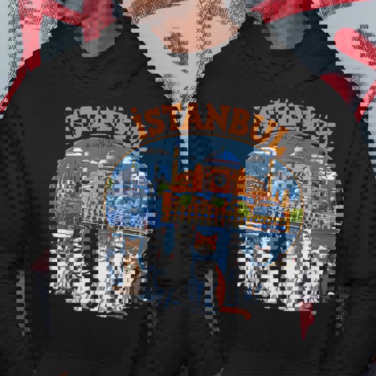 イスタンブール 猫の街 トルコ土産 トルコ猫好きギフト パーカー 面白い贈り物