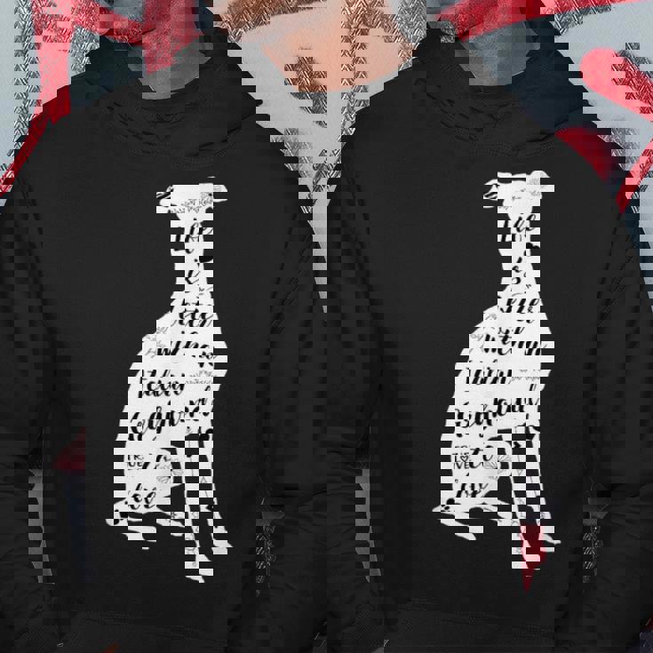 イタリアングレイハウンドシャツデザイン イタリアングレイハウンド犬愛好家 パーカー 面白い贈り物