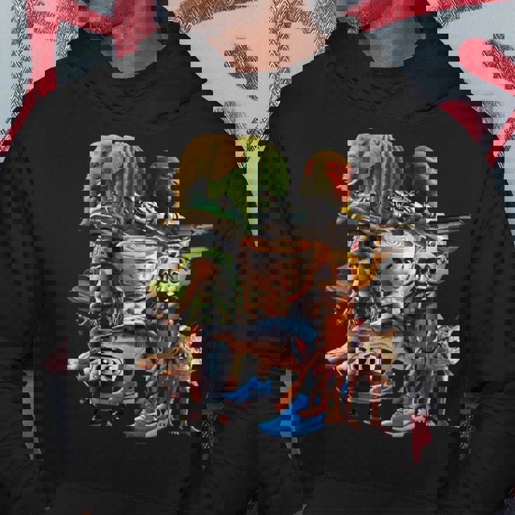 イタリアンブレインロット全キャラクター パーカー 面白い贈り物