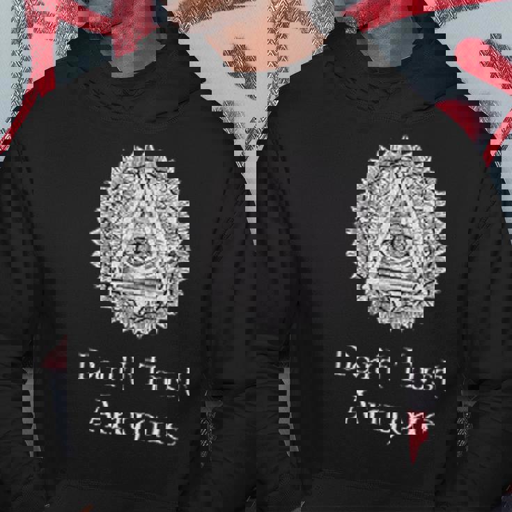 イルミナティのシンボル、信頼、すべてを見る目、プロビデンス パーカー 面白い贈り物