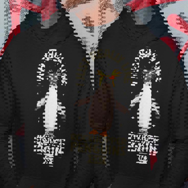 イワトビペンギンが大好き パーカー 面白い贈り物