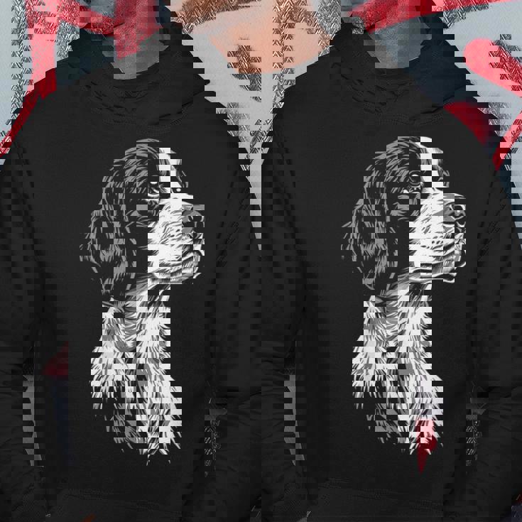 イングリッシュセッター 犬 モチーフ ペット イラスト イングリッシュセッター パーカー 面白い贈り物