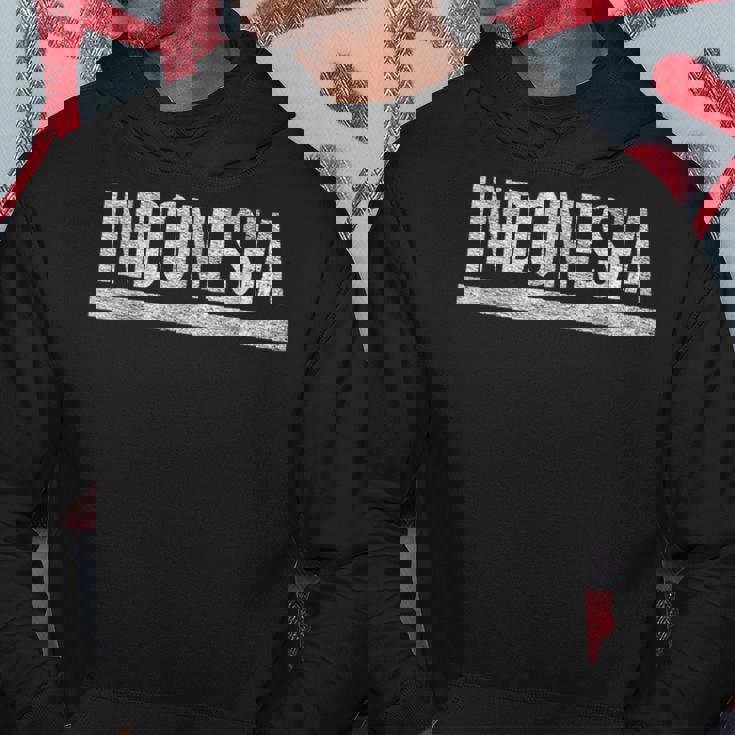 インドネシア国旗スポーツアスレチックジャージースタイル。 パーカー 面白い贈り物