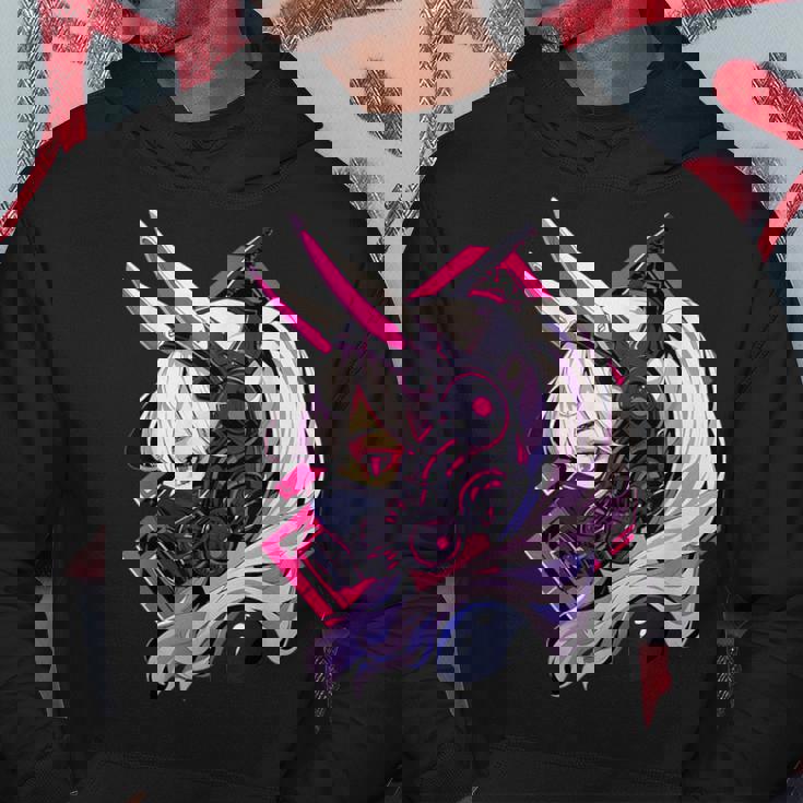 イースターバニーイヤー サイバーパンク エステティックテックウェア パーカー 面白い贈り物