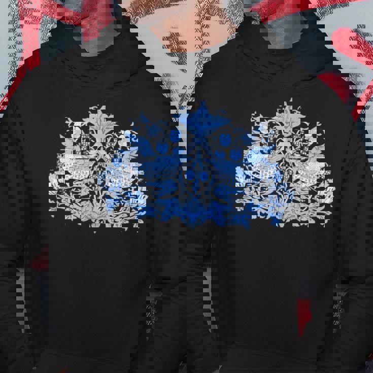 ウィリアム・モリス ストロベリー泥棒 鳥 ブルー パーカー 面白い贈り物