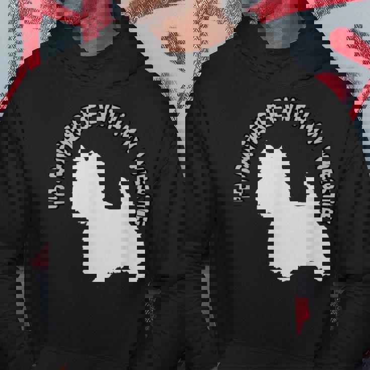 ウエスト・ハイランド・テリア-ウェスティと一緒にいたい パーカー 面白い贈り物