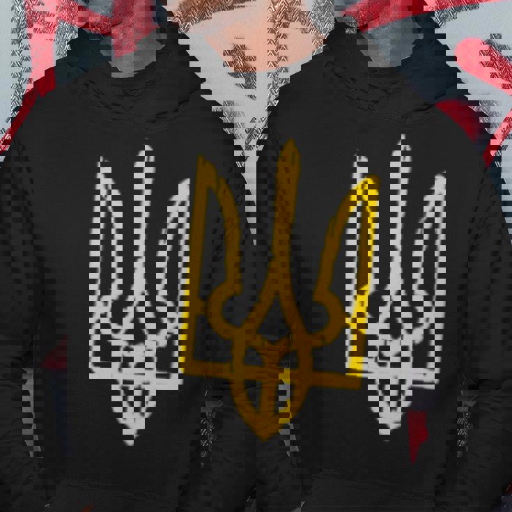 ウクライナの国章、ウクライナのトリズブ、ウクライナのトライデント パーカー 面白い贈り物