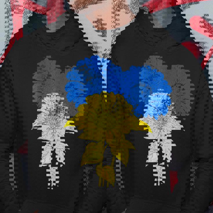 ウクライナ国旗 ひまわり ヴィンテージ ウクライナ支援 ウクライナ パーカー 面白い贈り物