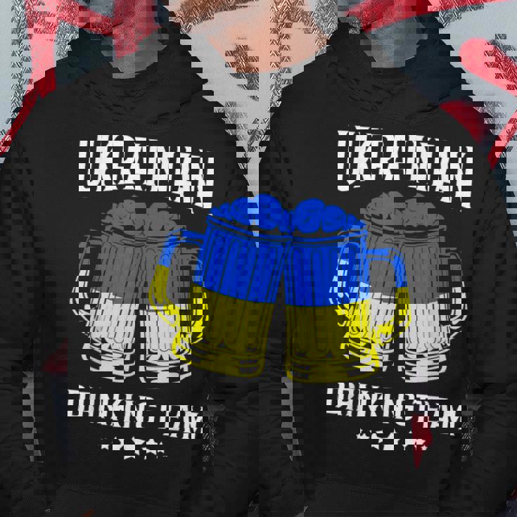 ウクライナ国旗ビール ウクライナ飲酒チーム パーカー 面白い贈り物