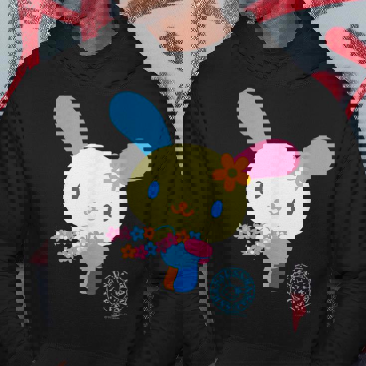 ウサハナ つながる パーカー 面白い贈り物