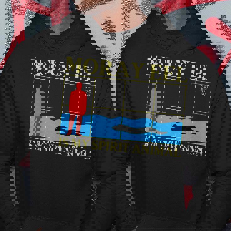 ウツボは私の精神動物 海洋生物学者 パーカー 面白い贈り物