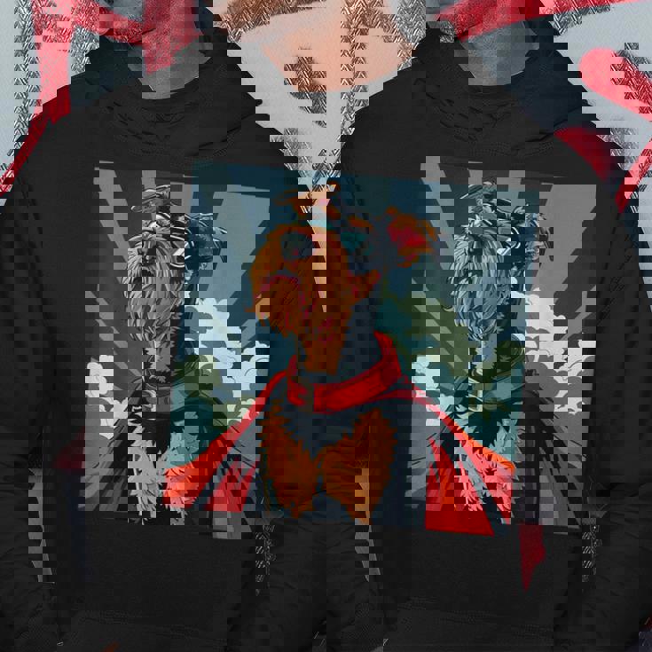 エアデール・テリア・ドッグ エアデール・テリア パーカー 面白い贈り物