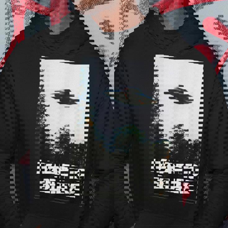 エイリアン Ufo ハンターシャツ I Want To Believe パーカー 面白い贈り物