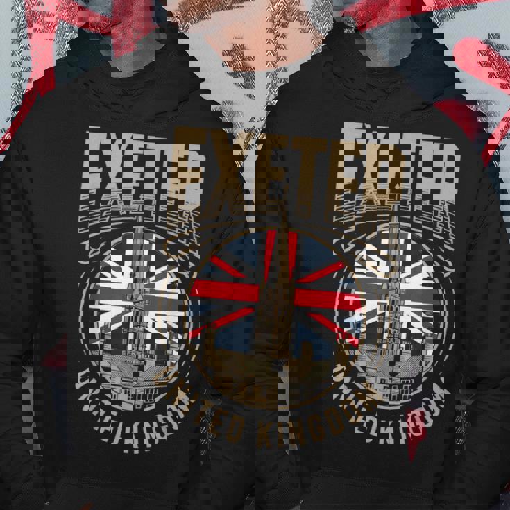 エクセター イギリス トラベル シティ バイブス パーカー 面白い贈り物