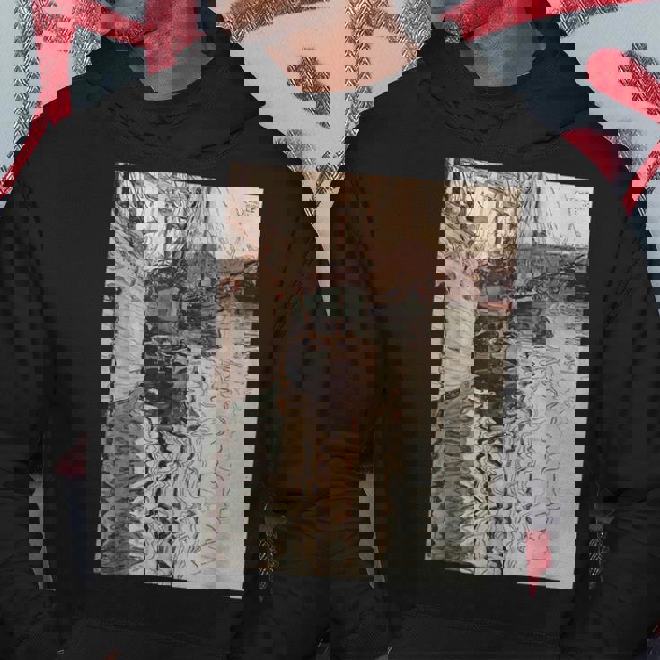 エゴン・シーレ作「トリエステの港」1907 パーカー 面白い贈り物