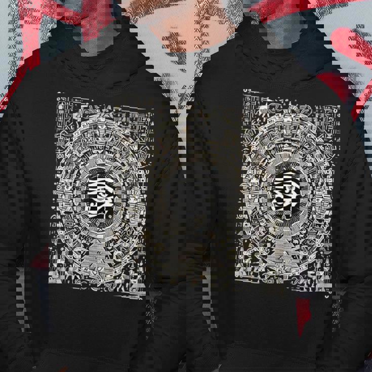 エジプト ホルスの目 ピラミッド アヌビス 古代のシンボル Egypt Eye Of Horus パーカー 面白い贈り物