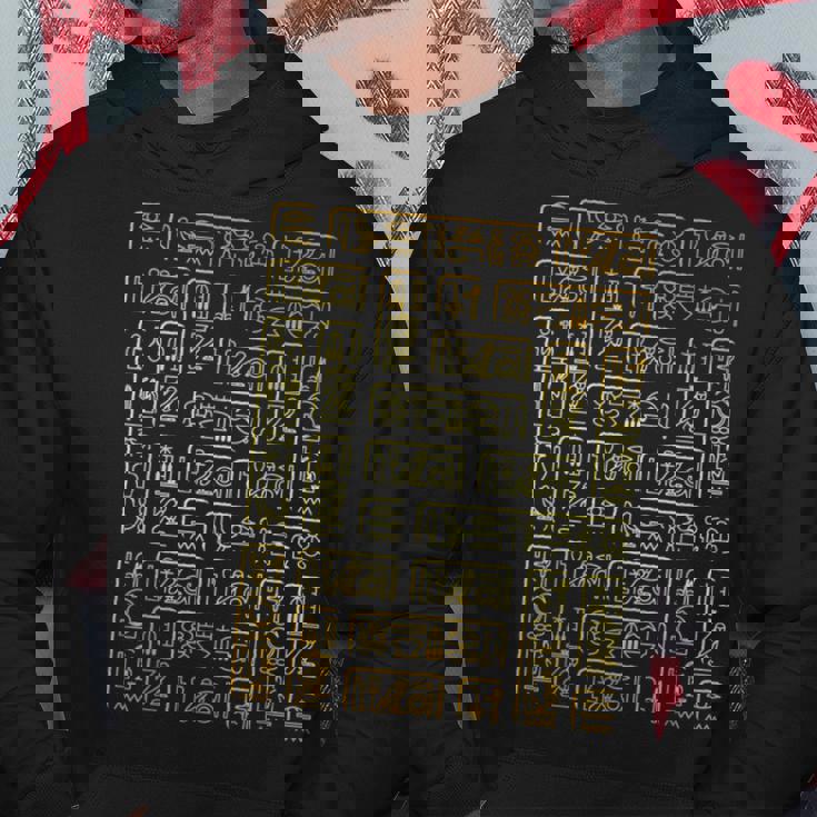 エジプトの象形文字tシャツ-古代エジプト パーカー 面白い贈り物