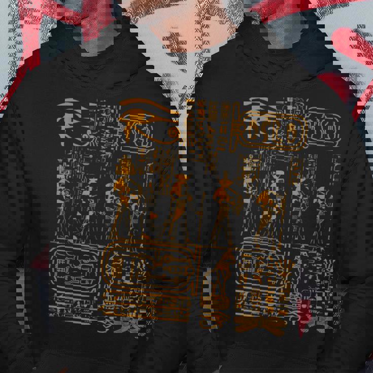 エジプト象形文字 エジプト アートデザイン パーカー 面白い贈り物