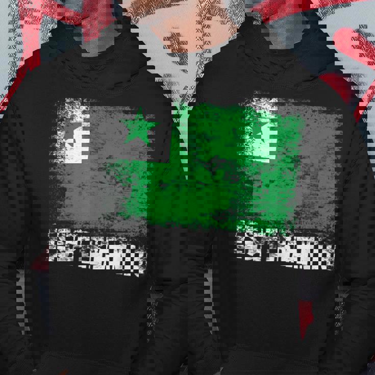 エスペラント国旗tシャツ パーカー 面白い贈り物