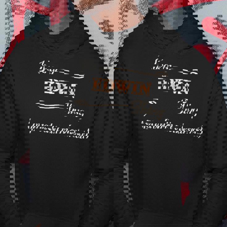 エドウィンのことなんて、あなたにはわからないでしょうね パーカー 面白い贈り物