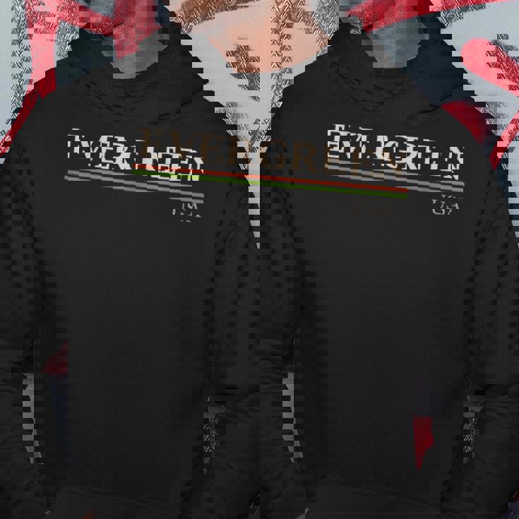 エバーグリーンusa パーカー 面白い贈り物