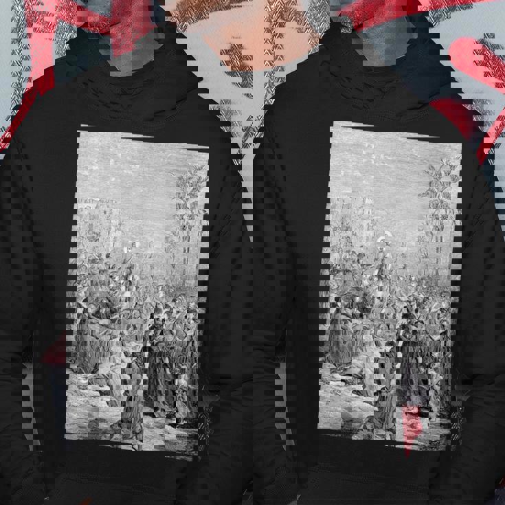 エルサレムへのイエスの参入 グスターヴ・ドーレ聖書芸術 パーカー 面白い贈り物