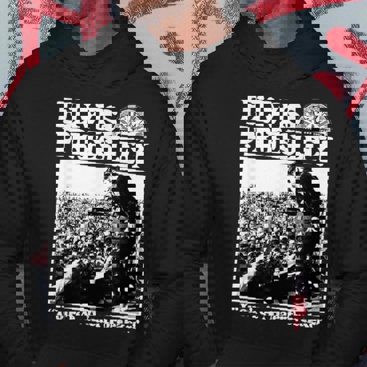 エルヴィス・ア・ハートブレイカー キング・オブ・ロックンロール 音楽 パーカー 面白い贈り物