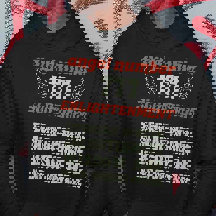 エンジェルナンバー777エンライトメント数秘術パーソナルナンバー777 パーカー 面白い贈り物