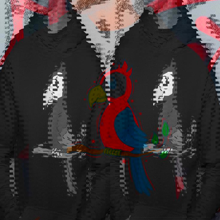 オウム エキゾチック トロピカル 動物 パーカー 面白い贈り物