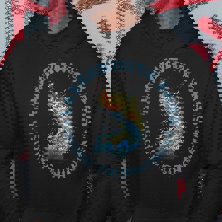 オオクチバス釣りトーナメント パーカー 面白い贈り物