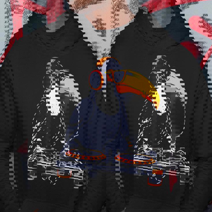 オオハシ Dj ターンテーブル Dj オオハシ テクノ ビートメーカー ハウスミュージック パーカー 面白い贈り物