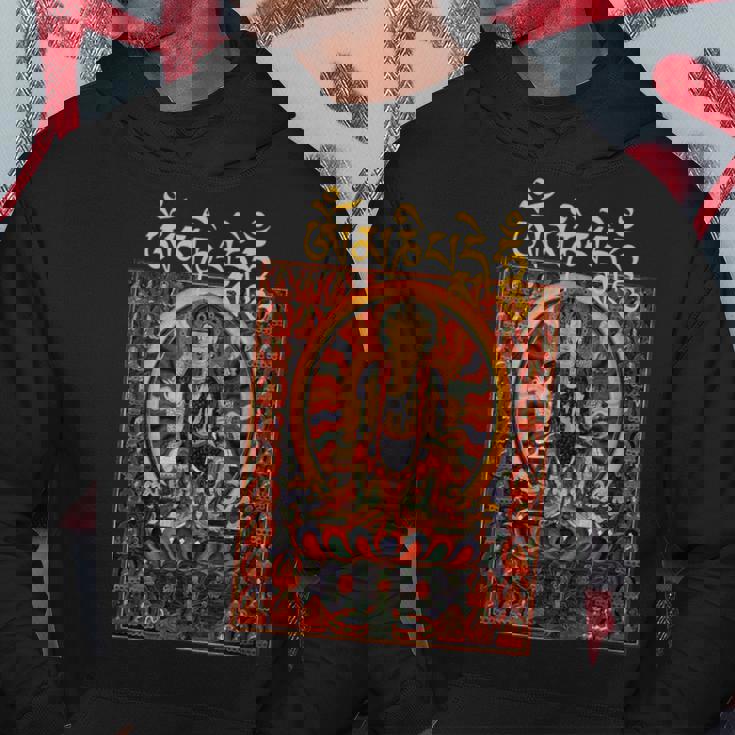 オム・マニ・ペメ・フム 六字大明呪 パーカー 面白い贈り物