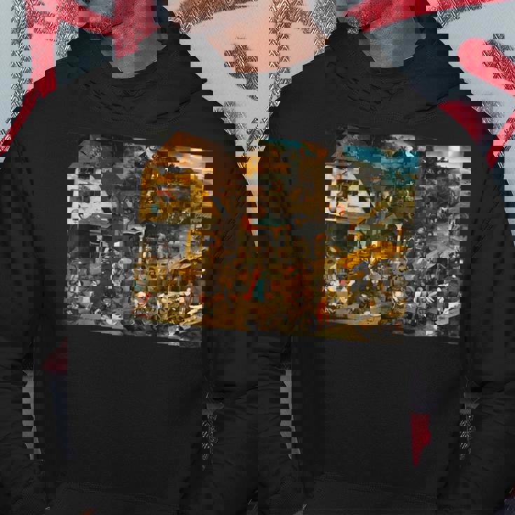 オランダのことわざ ピーテル・ブリューゲル 長老 1559 パーカー 面白い贈り物