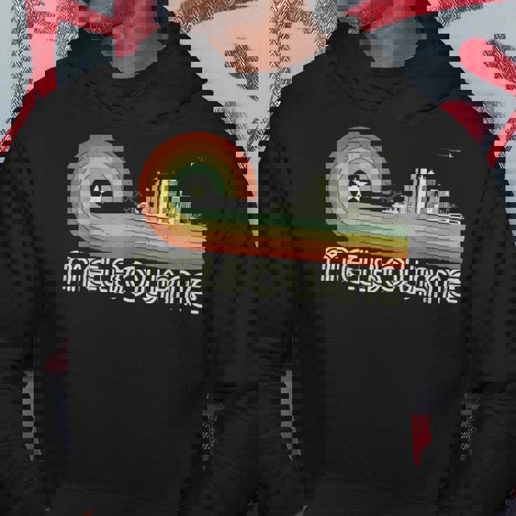 オーストラリア 休暇のお土産 レトロ ビンテージ スカイライン メルボルン パーカー 面白い贈り物