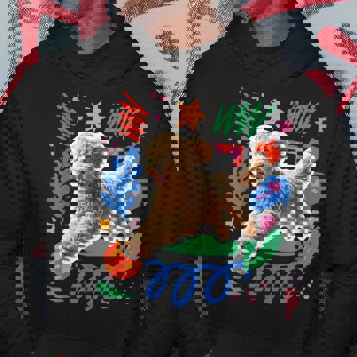 オーストラリアンラブラドゥードル 遊び心のあるデザイン犬 パーカー 面白い贈り物