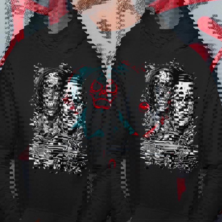 オールドスクールチョロチカーノギャングスターアート パーカー 面白い贈り物