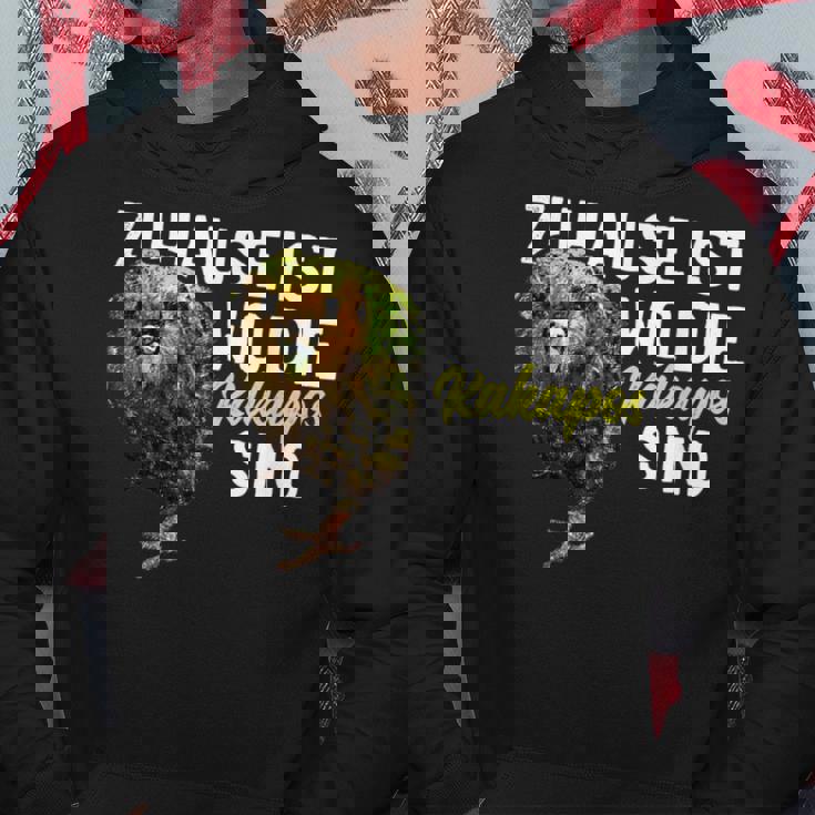 カカポ オウムの言葉 パーカー 面白い贈り物