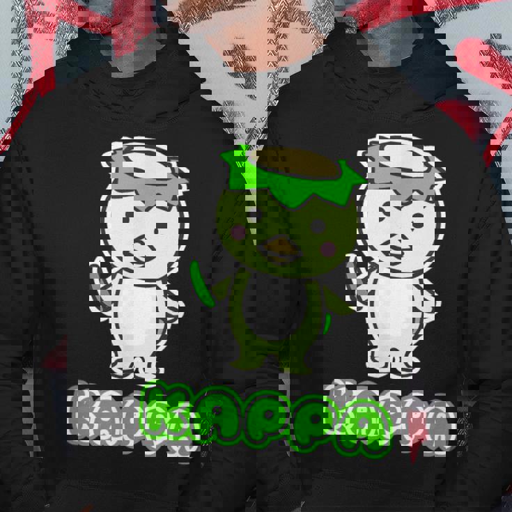 カッパ くん『セルフィー』河童【どうぶつフレンズ】きゅうり 妖怪 かわいい イラスト パーカー 面白い贈り物