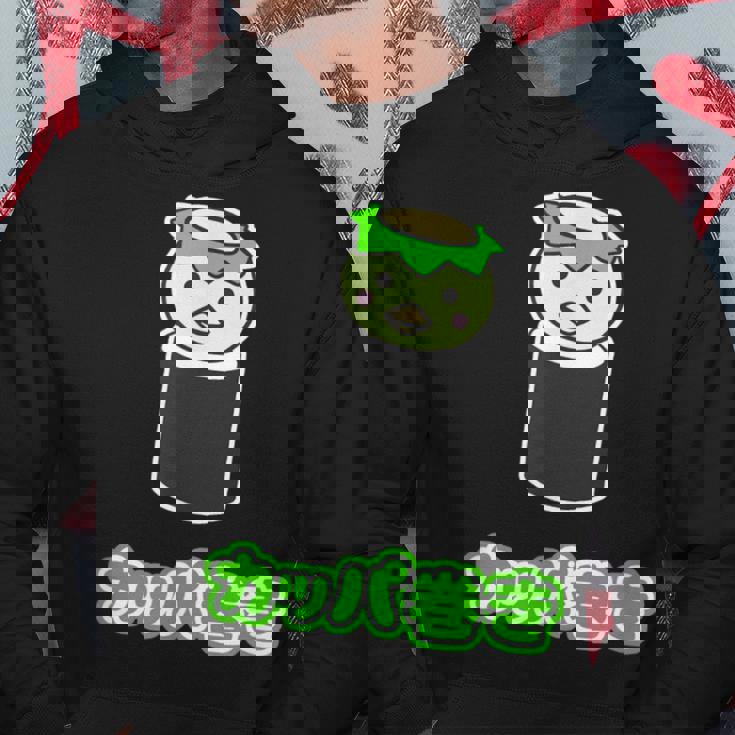 カッパ巻き【カッパ くん】河童 お寿司【どうぶつフレンズ】妖怪 ゆるくて かわいい キャラクター イラスト パーカー 面白い贈り物