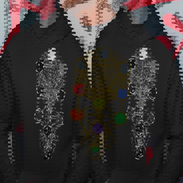 カバラ 生命の樹 Etz Hayim パーカー 面白い贈り物