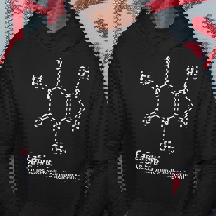 カフェイン分子化学カップ コーヒー パーカー 面白い贈り物