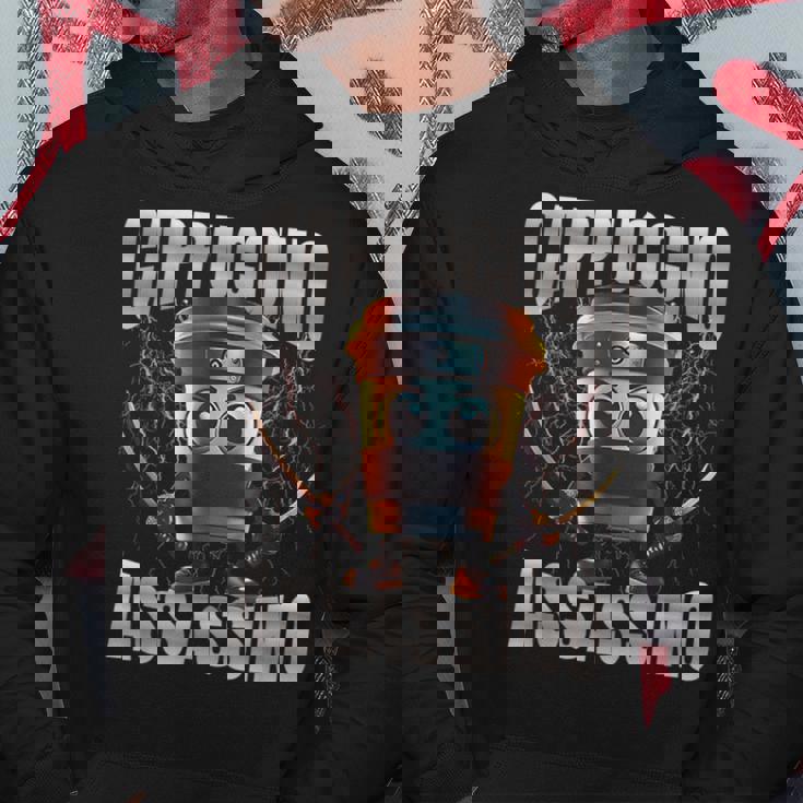 カプチーノ アサシーノ ブレイン イタリアン ブレイン ブートレッグ ミーム パーカー 面白い贈り物