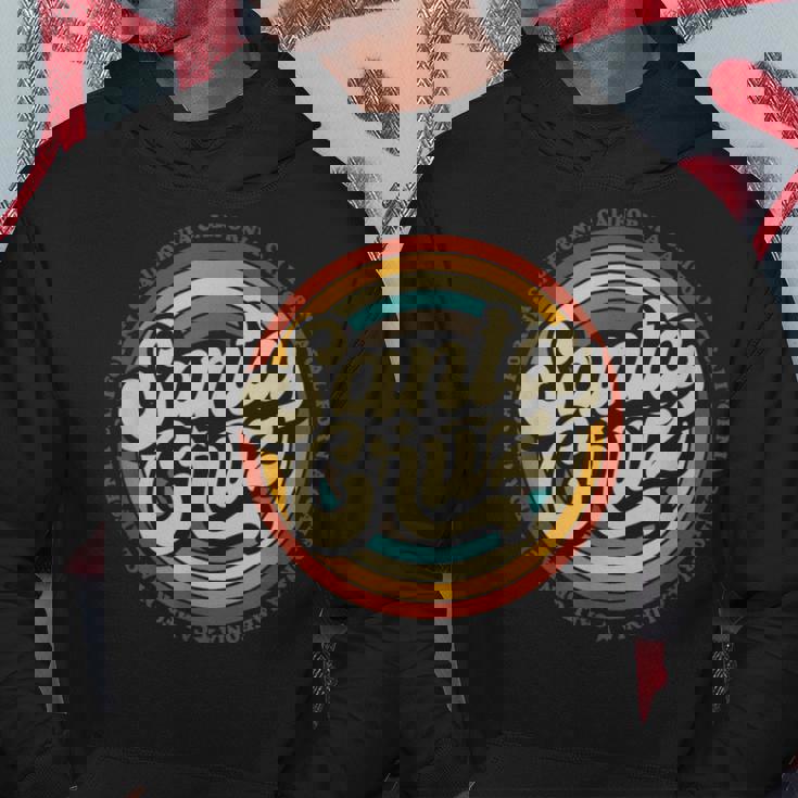 カリフォルニア州サンタクルーズシュタット ヴィンテージ レトロ パーカー 面白い贈り物