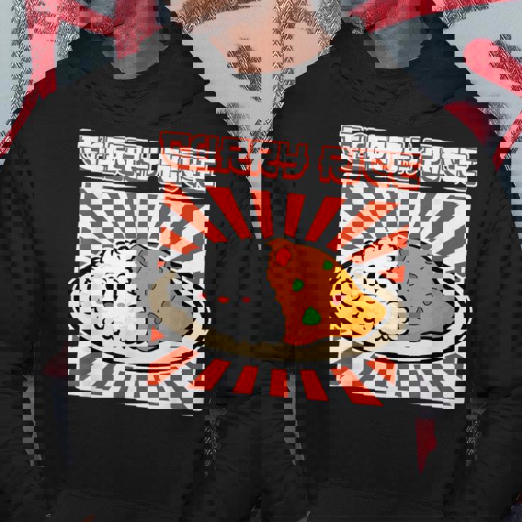 カレーライス メンズ レディース ライス パーカー 面白い贈り物