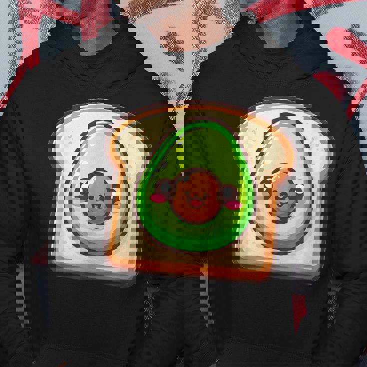 カワイイ アボカドトースト パーカー 面白い贈り物