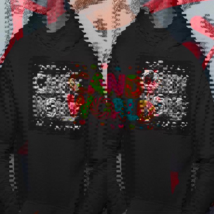 キャンディワールドに足を踏み入れて面白いスイーツとシュガーを手に入れましょう パーカー 面白い贈り物