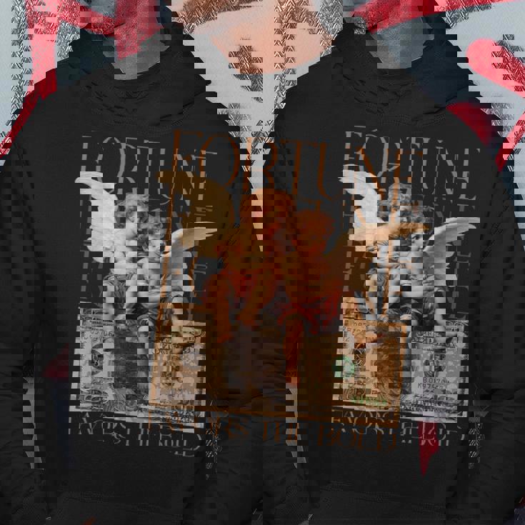 キューピッドとサイケ 2人の天使の赤ちゃん ドルフォーチュンアート パーカー 面白い贈り物