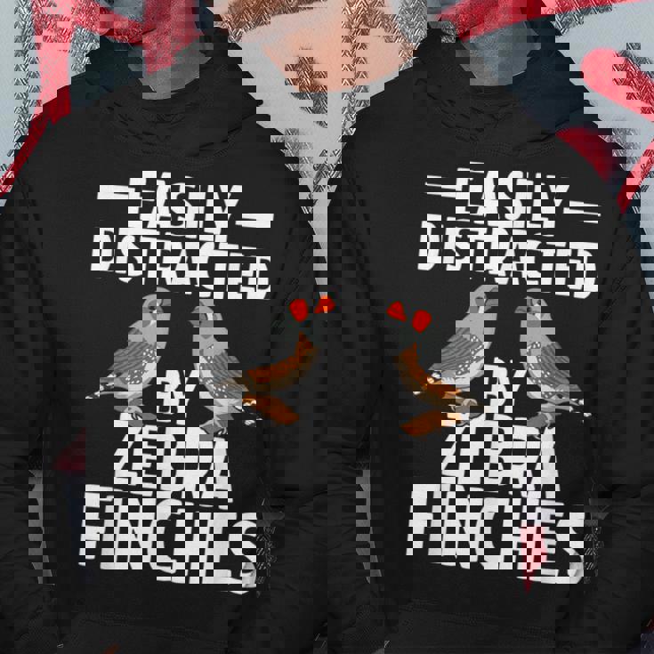 キンカチョウの飼育員はキンカチョウに気をそらされやすい パーカー 面白い贈り物