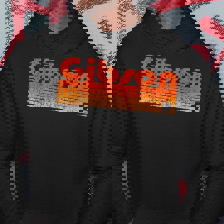 ギブソン、アーカンソーレトロ80年代スタイル パーカー 面白い贈り物