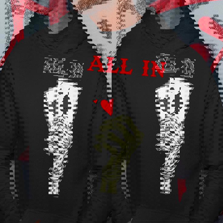 ギャンブル ポーカー プレーヤー スケルトン ハンド ポーカー カード 7 2 ポーカー パーカー 面白い贈り物